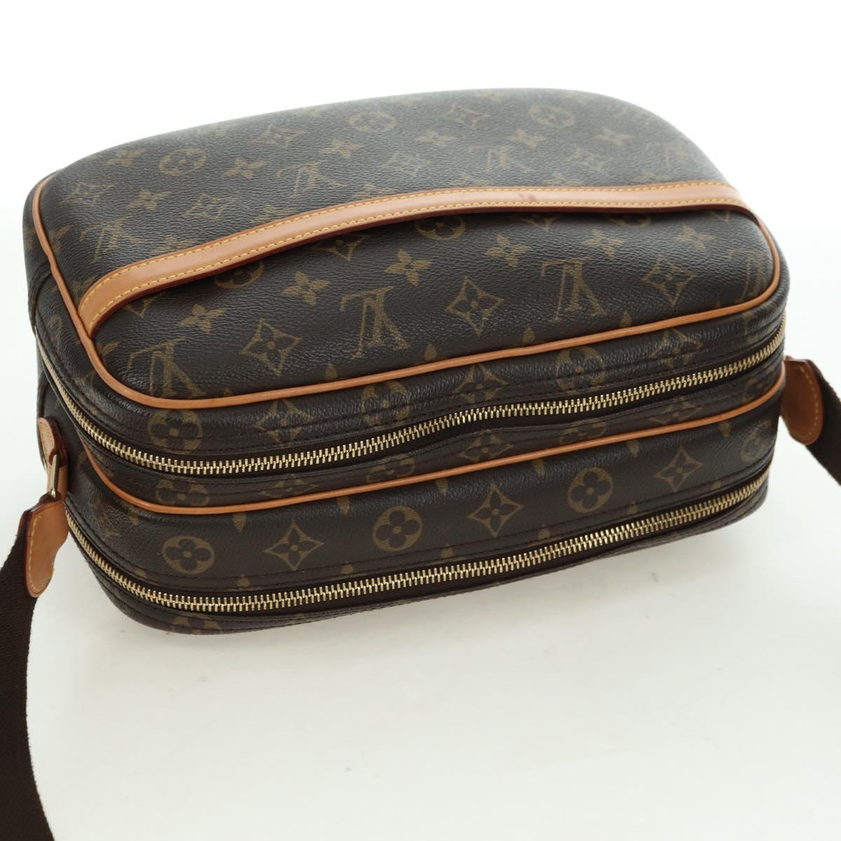 LOUIS VUITTON Monogram Reporter PM Shoulder Bag M45254 LV Auth am11519V