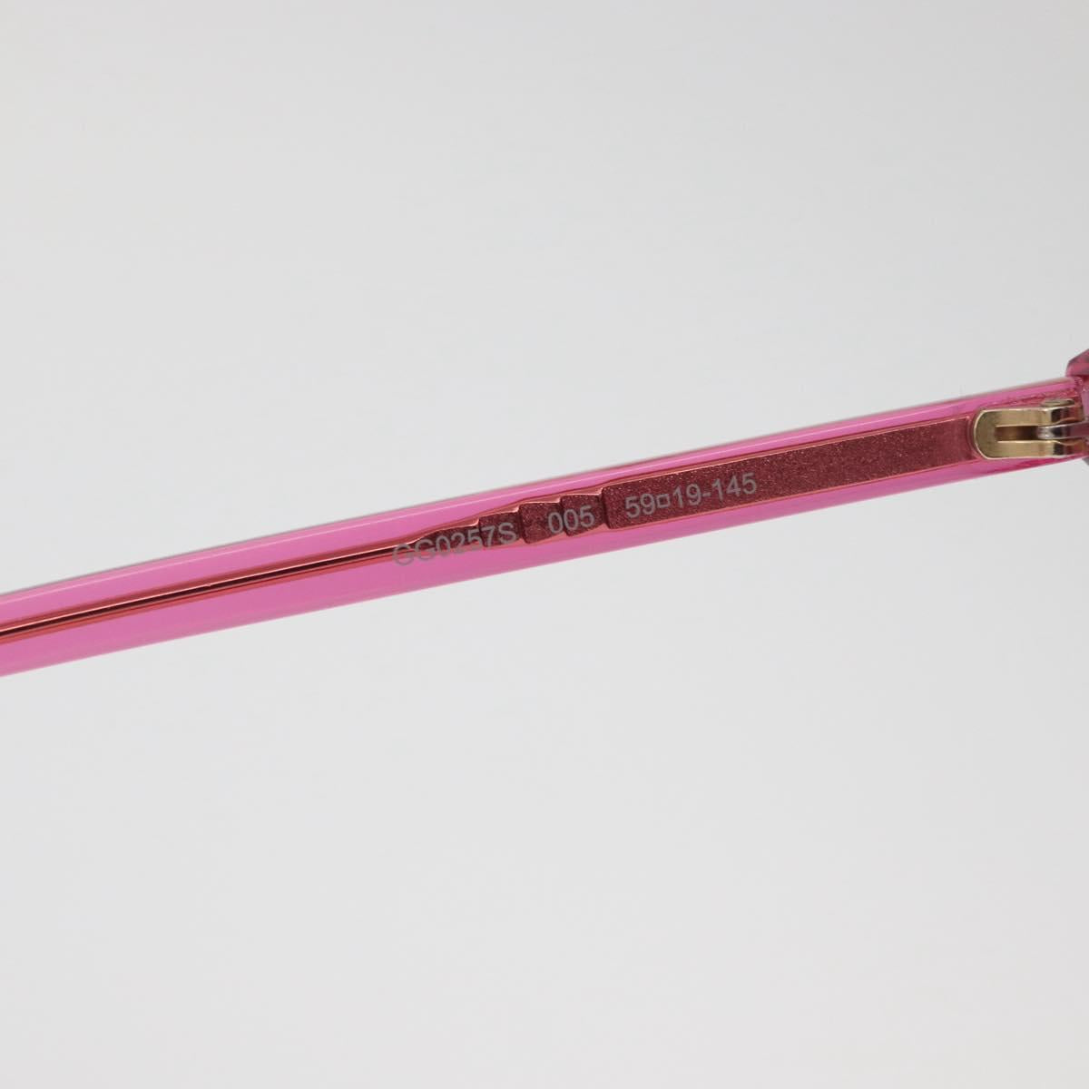 GUCCI Sunglasses plastic Pink Auth am11521V