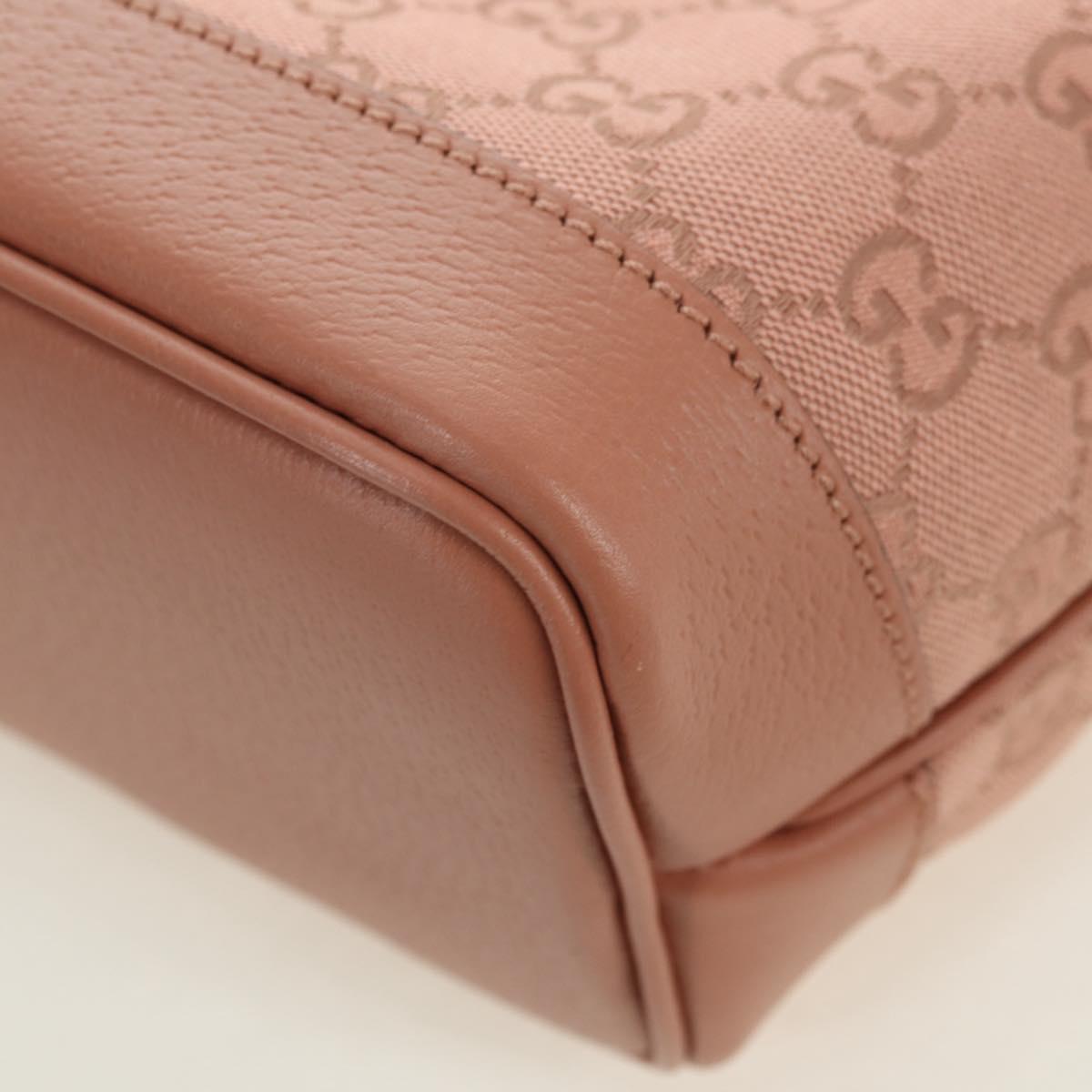 GUCCI GG Canvas Ophidia Tote Bag Pink 742102 525040 Auth am11524SAM