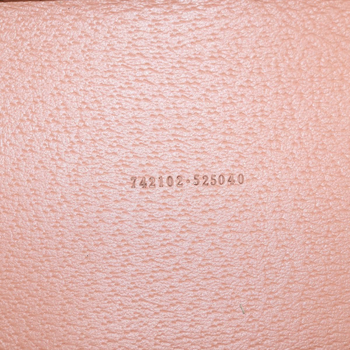 GUCCI GG Canvas Ophidia Tote Bag Pink 742102 525040 Auth am11524SAM