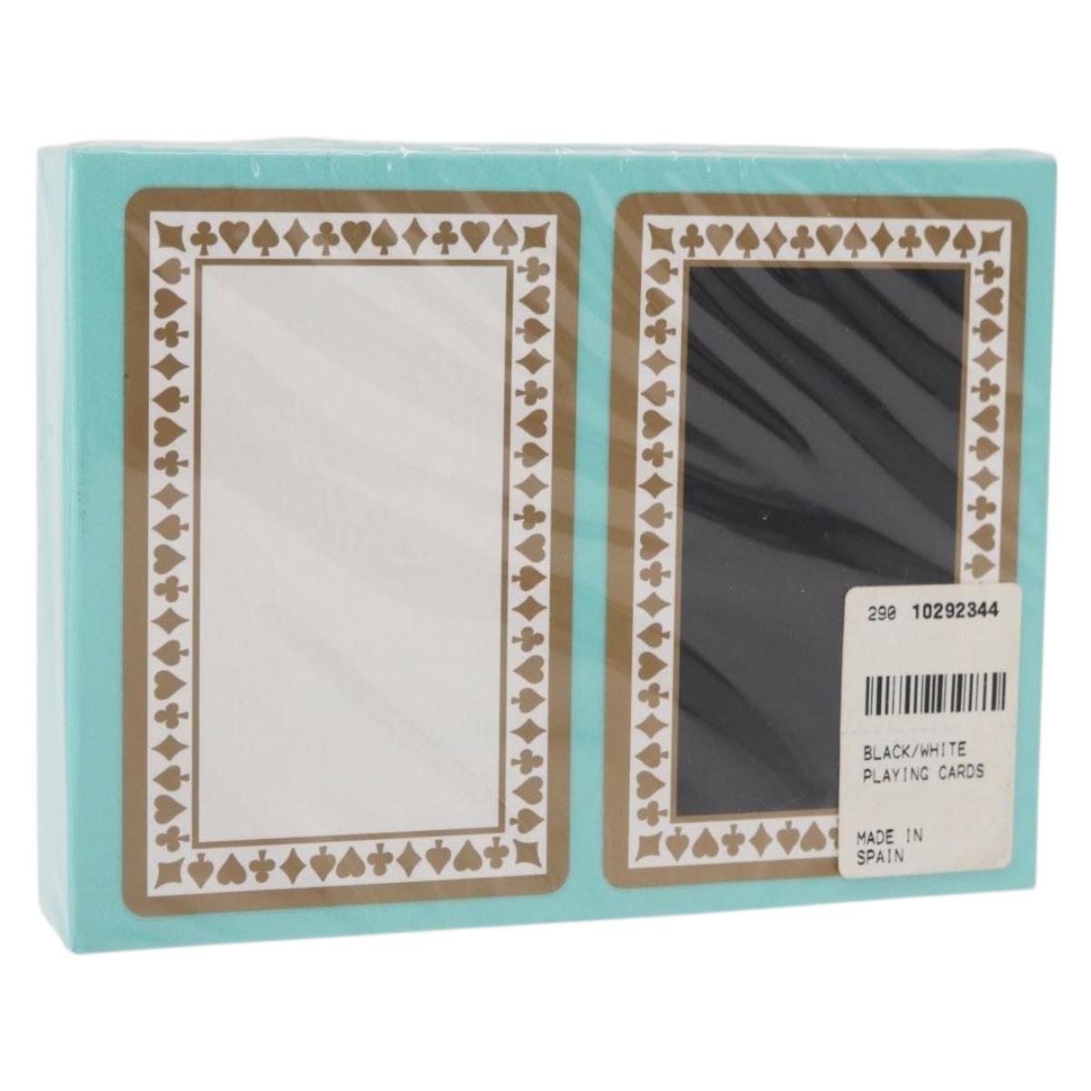 TIFFANY&Co. Playing Cards Paper 2 Set Blue Auth am11531V