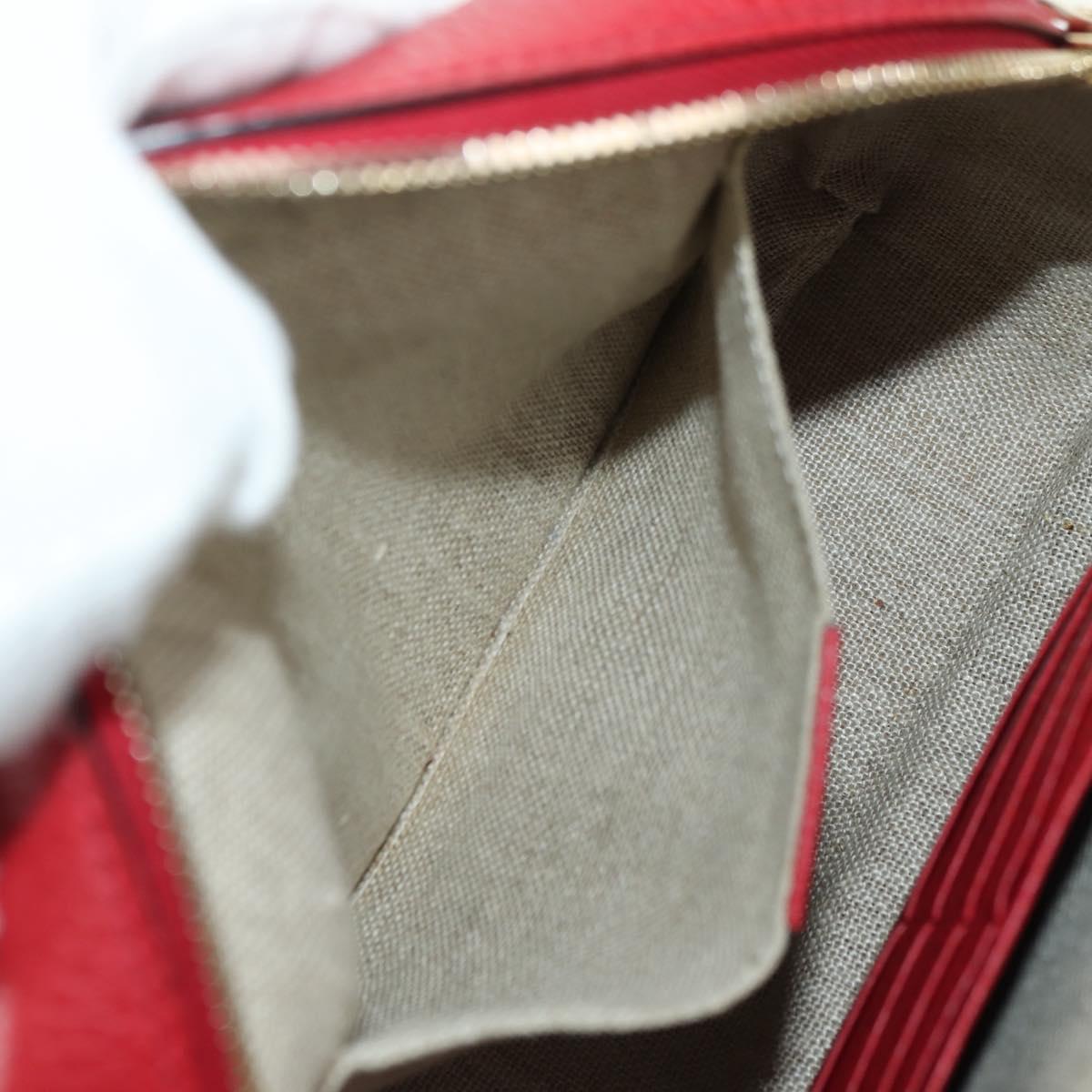 GUCCI GG Canvas Shoulder Bag Beige Gold 449413 Auth am11547V