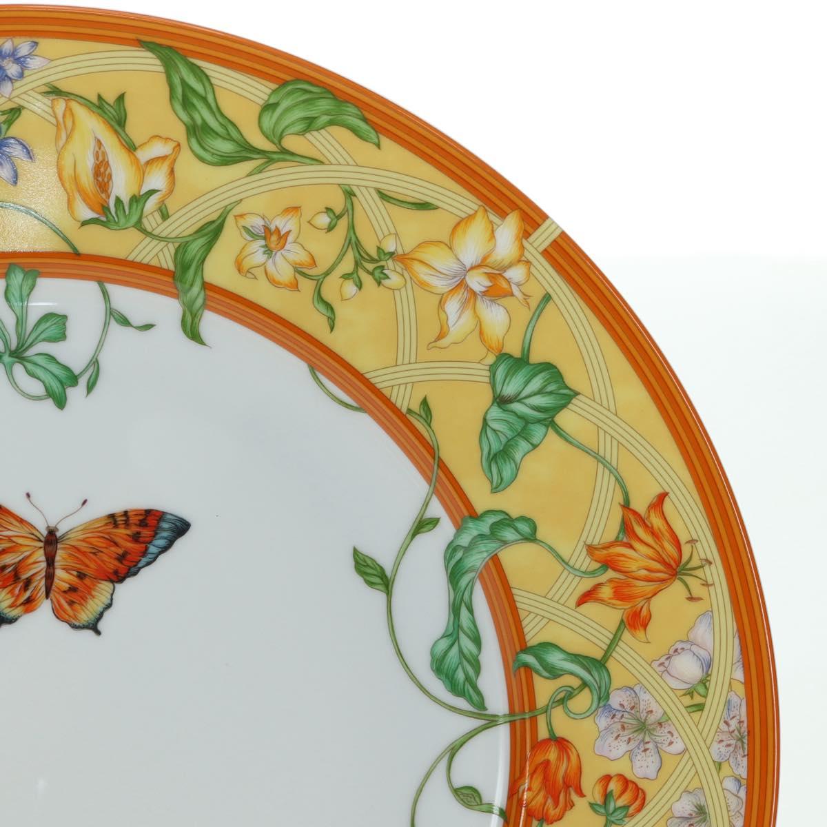 HERMES Siesto Plate Yellow Auth am11579M