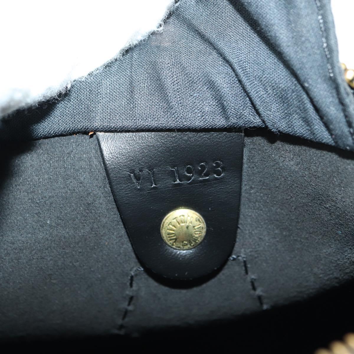 LOUIS VUITTON Epi Speedy 25 Hand Bag Black M59042 LV Auth am11581V