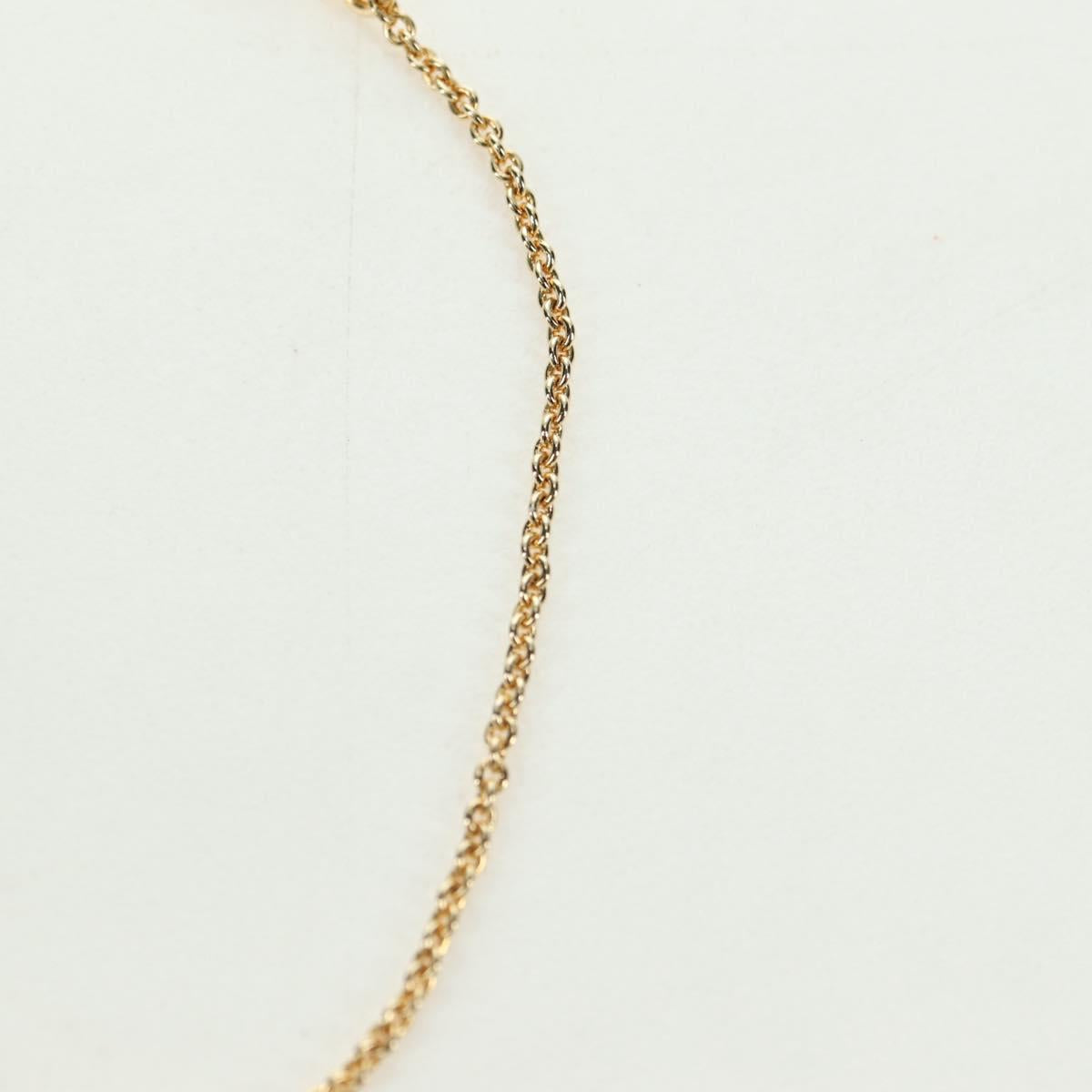 Christian Dior Logo Bracelet metal Gold Auth am11595V