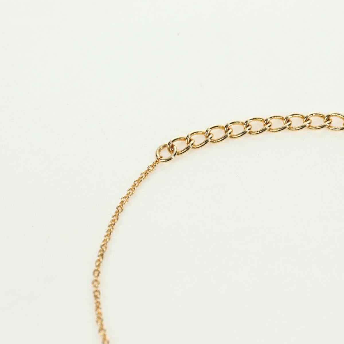 Christian Dior Logo Bracelet metal Gold Auth am11595V