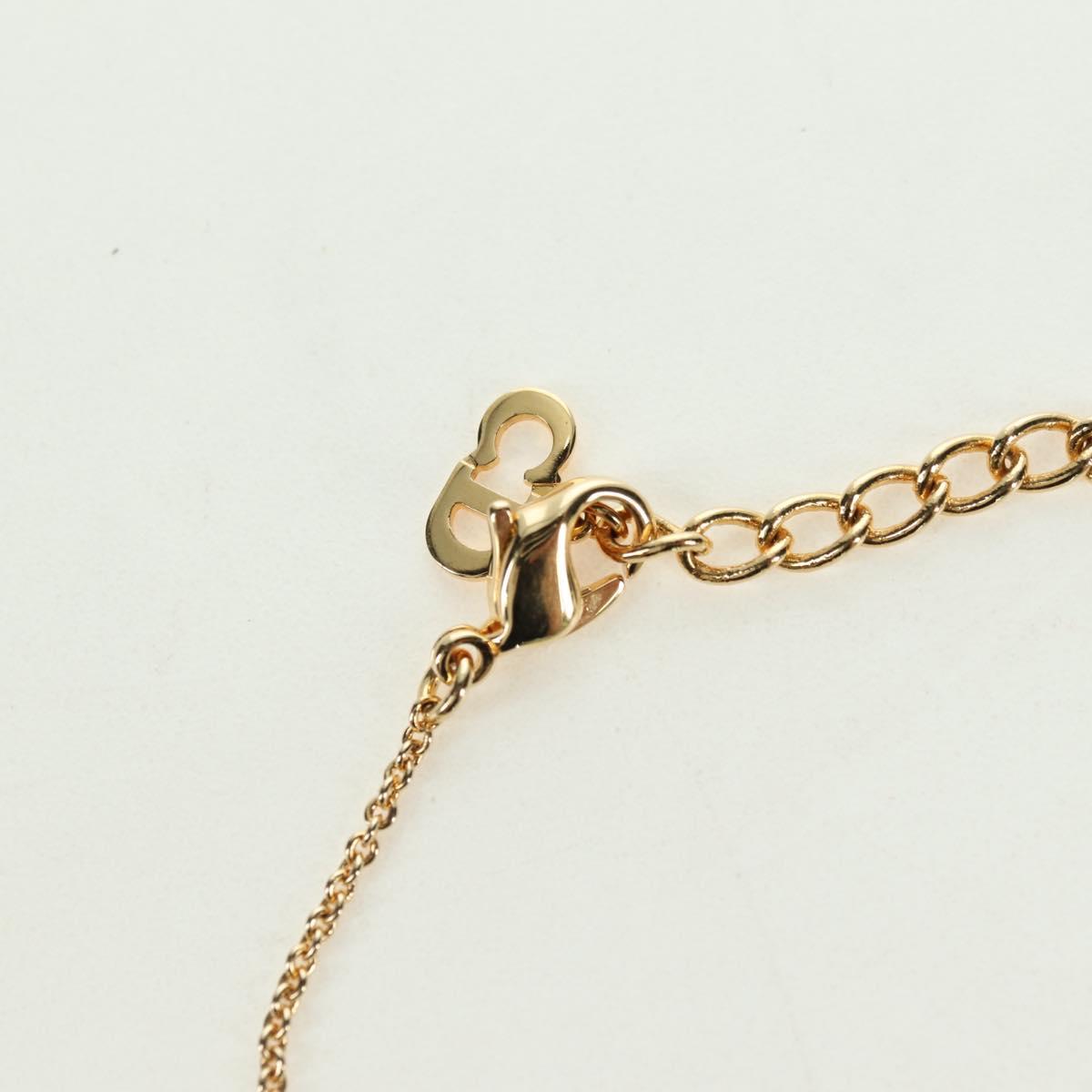 Christian Dior Logo Bracelet metal Gold Auth am11595V