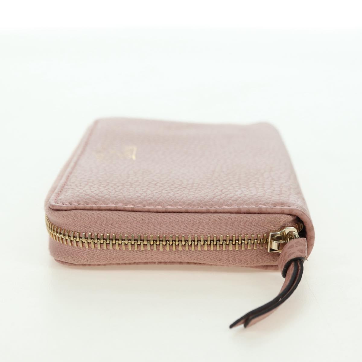 GUCCI Swing Wallet Leather Pink 354497 Auth am11608V