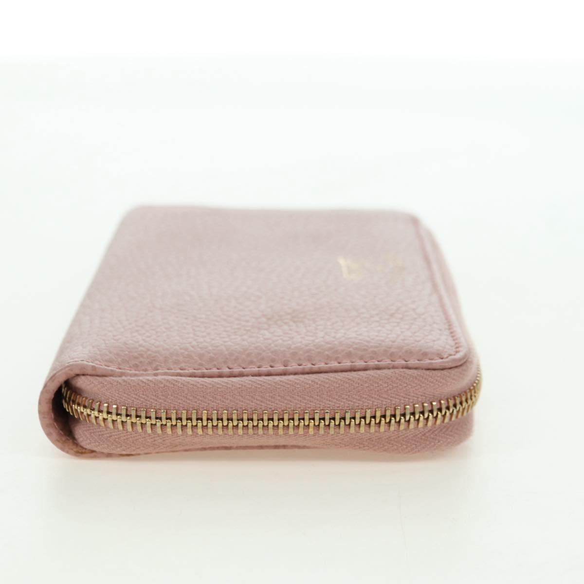 GUCCI Swing Wallet Leather Pink 354497 Auth am11608V