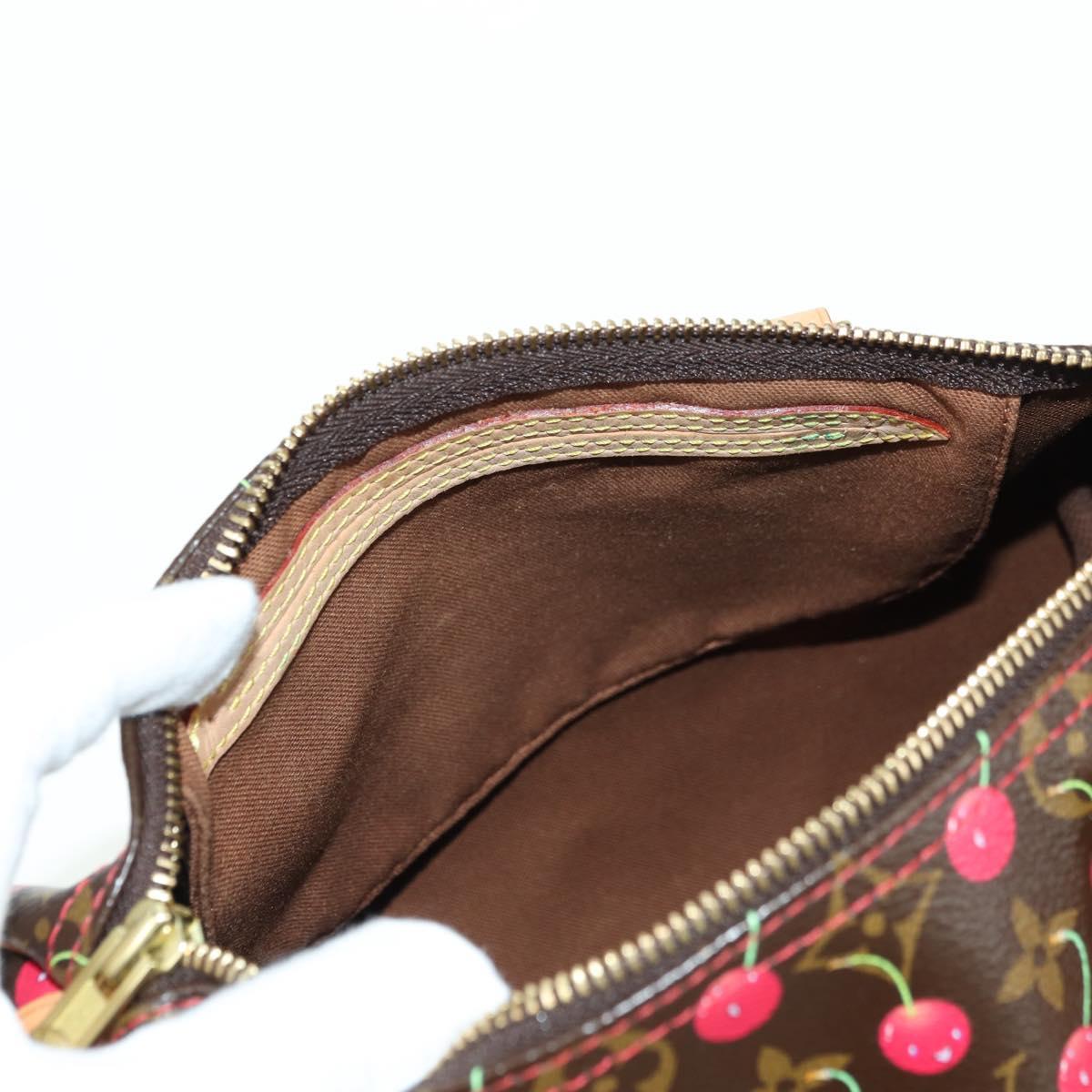 LOUIS VUITTON Monogram Cherry Speedy 25 Hand Bag M41528 LV Auth am11611SM