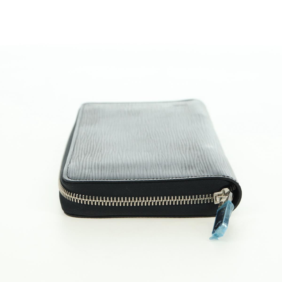 LOUIS VUITTON Epi Zippy Organizer Long Wallet Black M63852 LV Auth am11620V