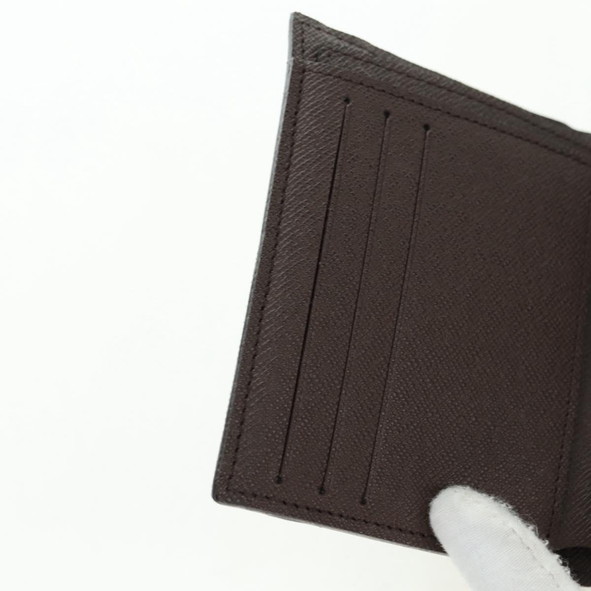 LOUIS VUITTON Damier Ebene Portefeuille Anais Wallet N63242 LV Auth am11625A