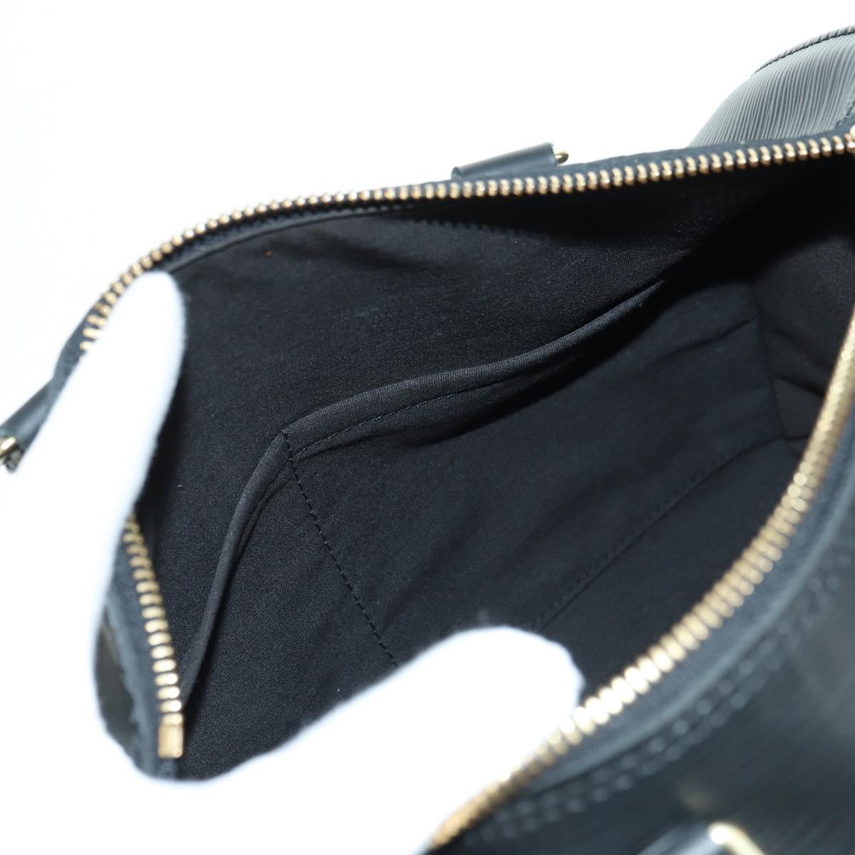LOUIS VUITTON Epi Speedy 25 Hand Bag Black M59042 LV Auth am11626V