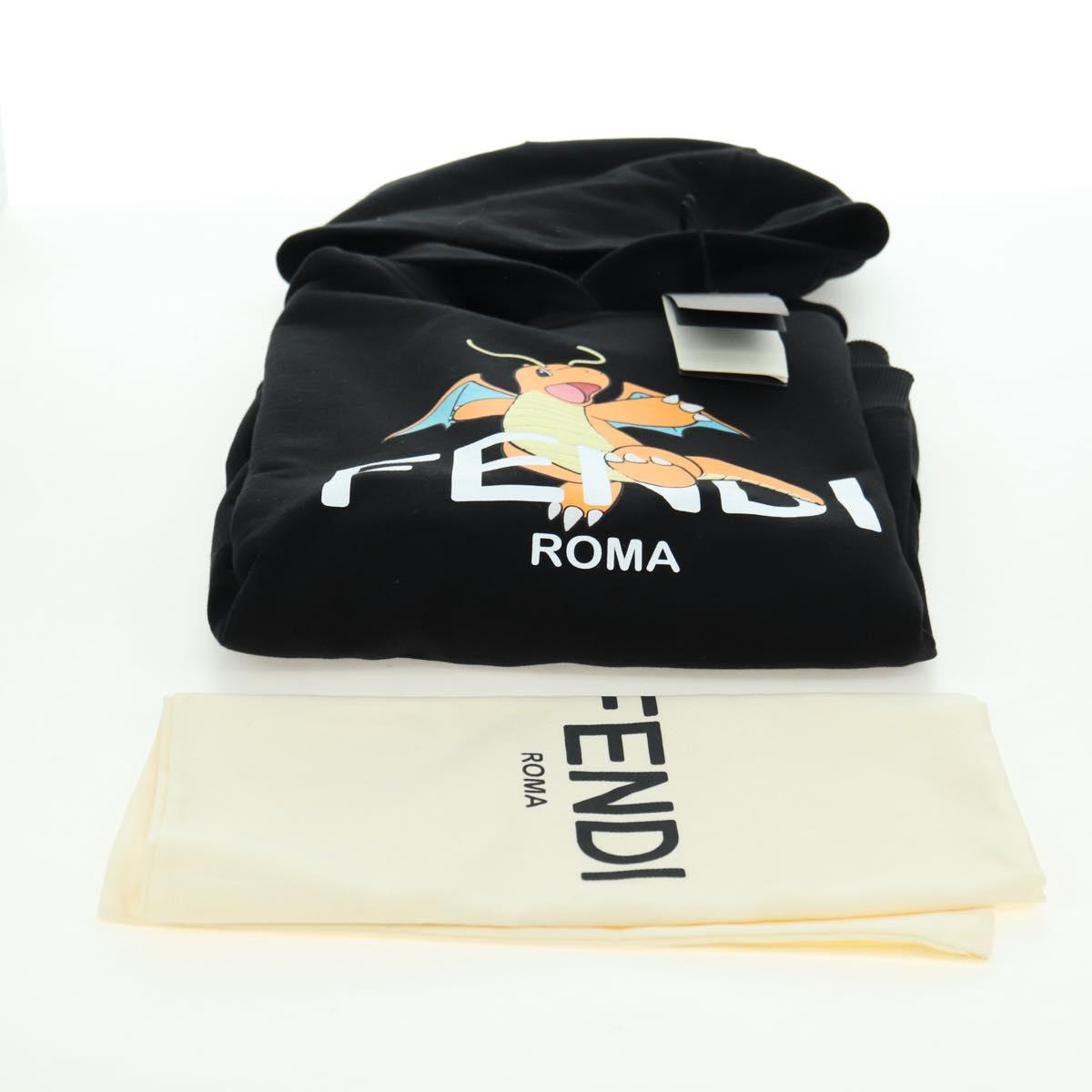 FENDI FENDI x FRGMT x POKÉMON Hoodie Kairyu Ccotton XS Black Auth am11638SM