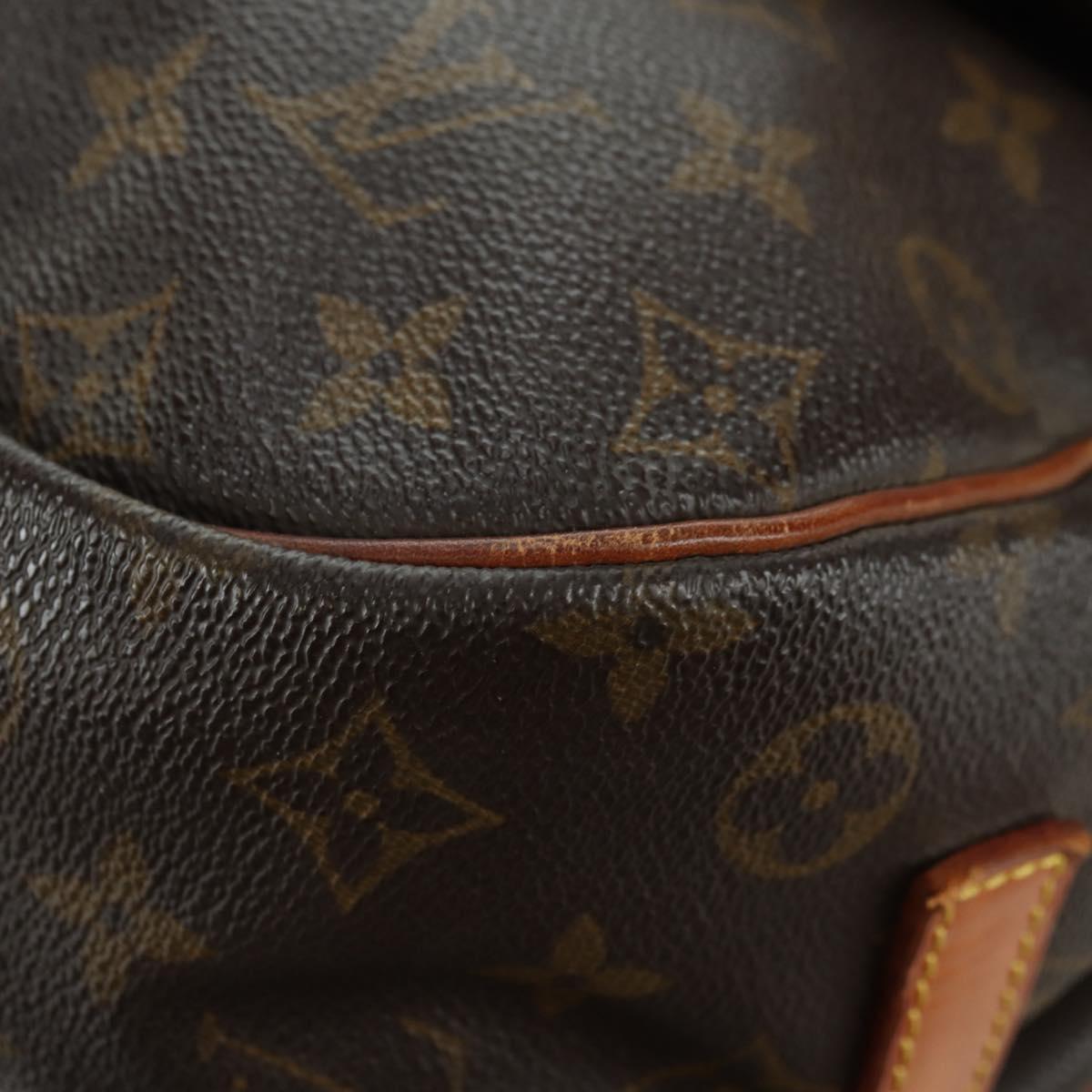 LOUIS VUITTON Monogram Saumur 35 Shoulder Bag M42254 LV Auth am11646A