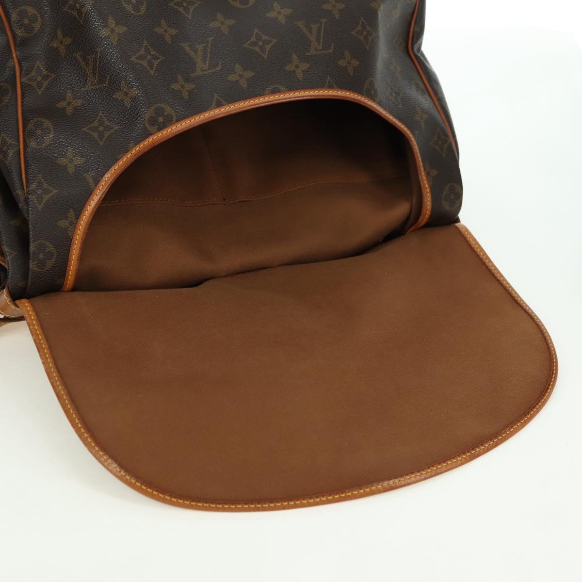 LOUIS VUITTON Monogram Saumur 35 Shoulder Bag M42254 LV Auth am11646A