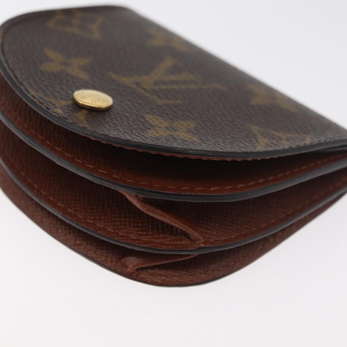 LOUIS VUITTON Monogram Porte Monnaie Guze Coin Purse M61970 LV Auth am11647A