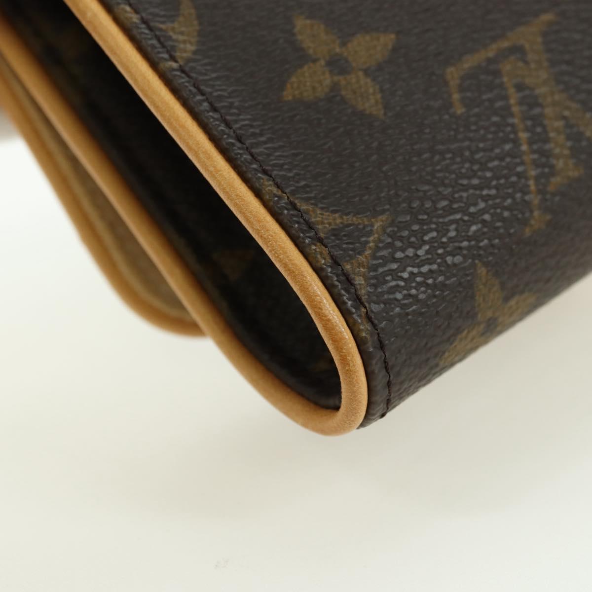 LOUIS VUITTON Monogram Pochette Twin GM Shoulder Bag M51852 LV Auth am11648V