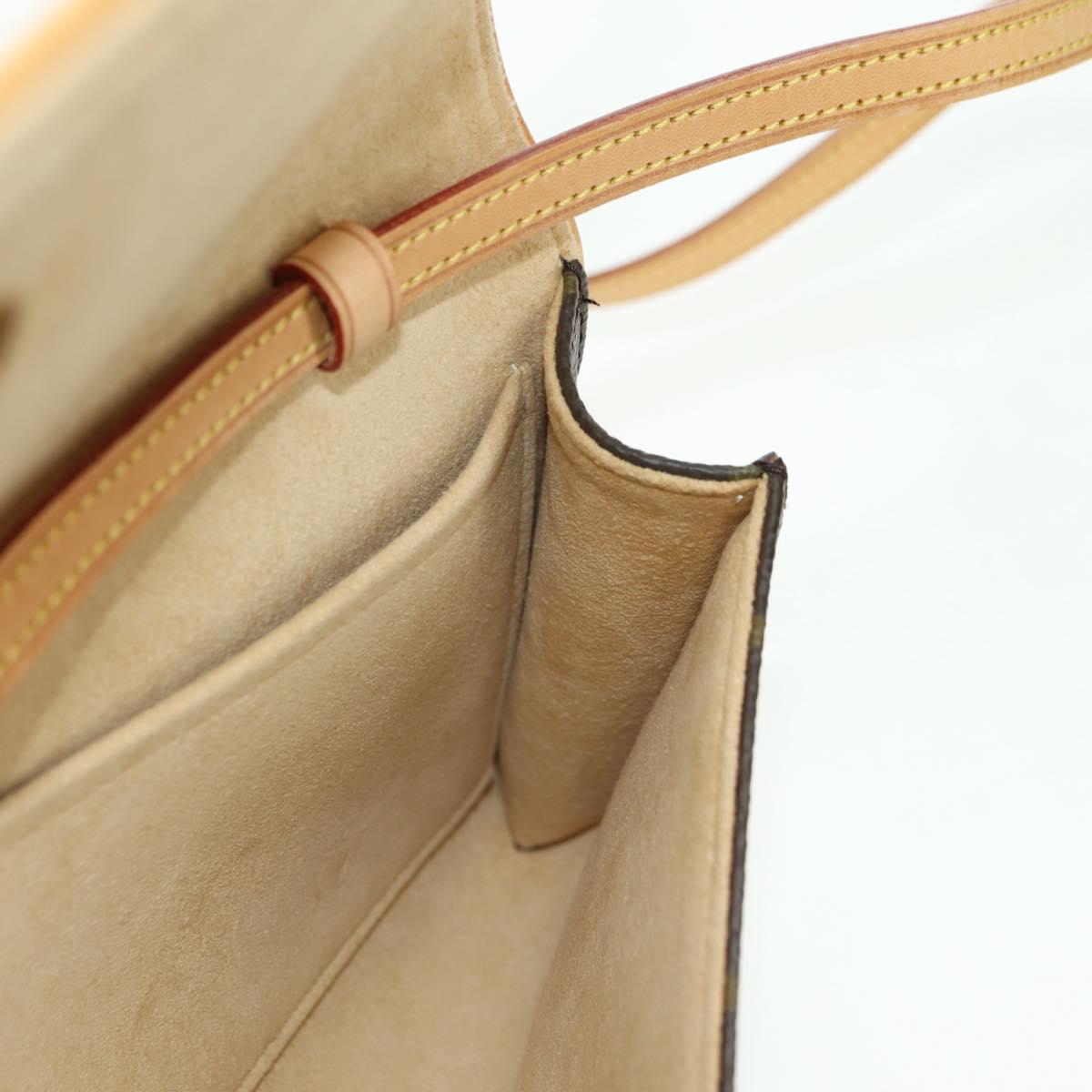 LOUIS VUITTON Monogram Pochette Twin GM Shoulder Bag M51852 LV Auth am11648V