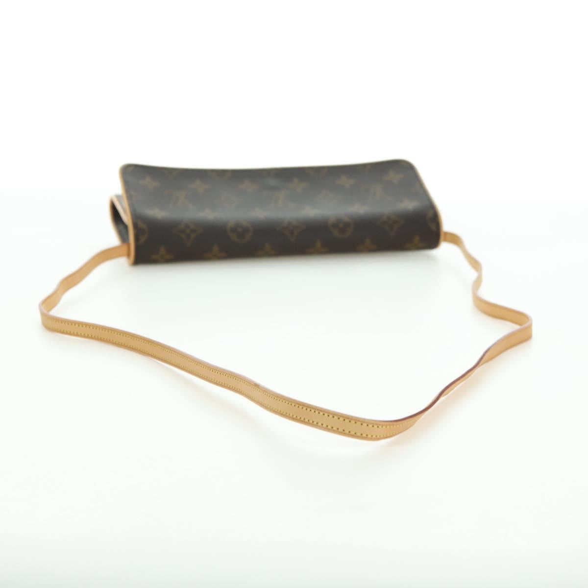 LOUIS VUITTON Monogram Pochette Twin GM Shoulder Bag M51852 LV Auth am11648V