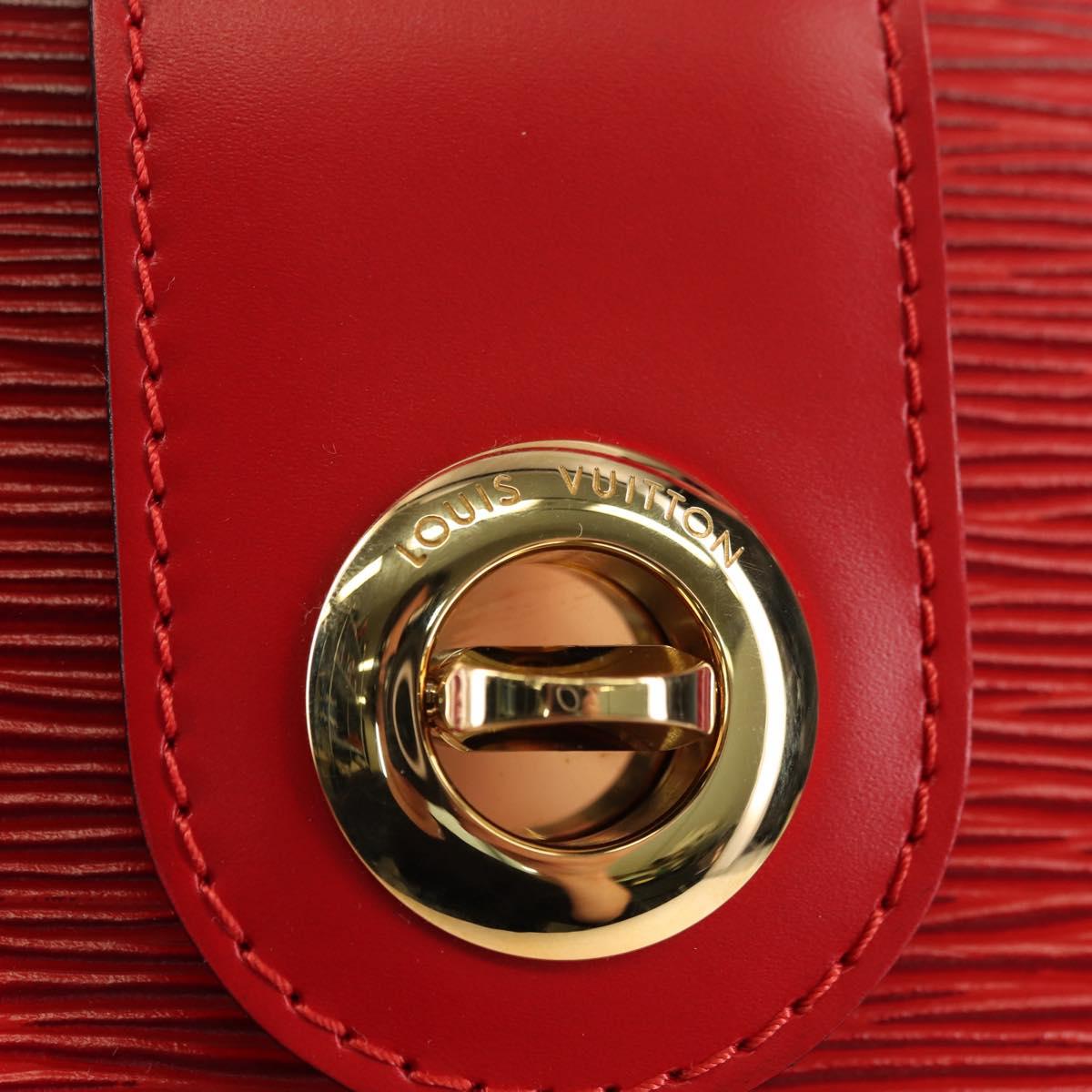 LOUIS VUITTON Epi Cluny Shoulder Bag Red M52257 LV Auth am11655V