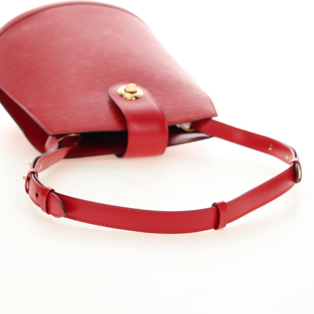 LOUIS VUITTON Epi Cluny Shoulder Bag Red M52257 LV Auth am11655V