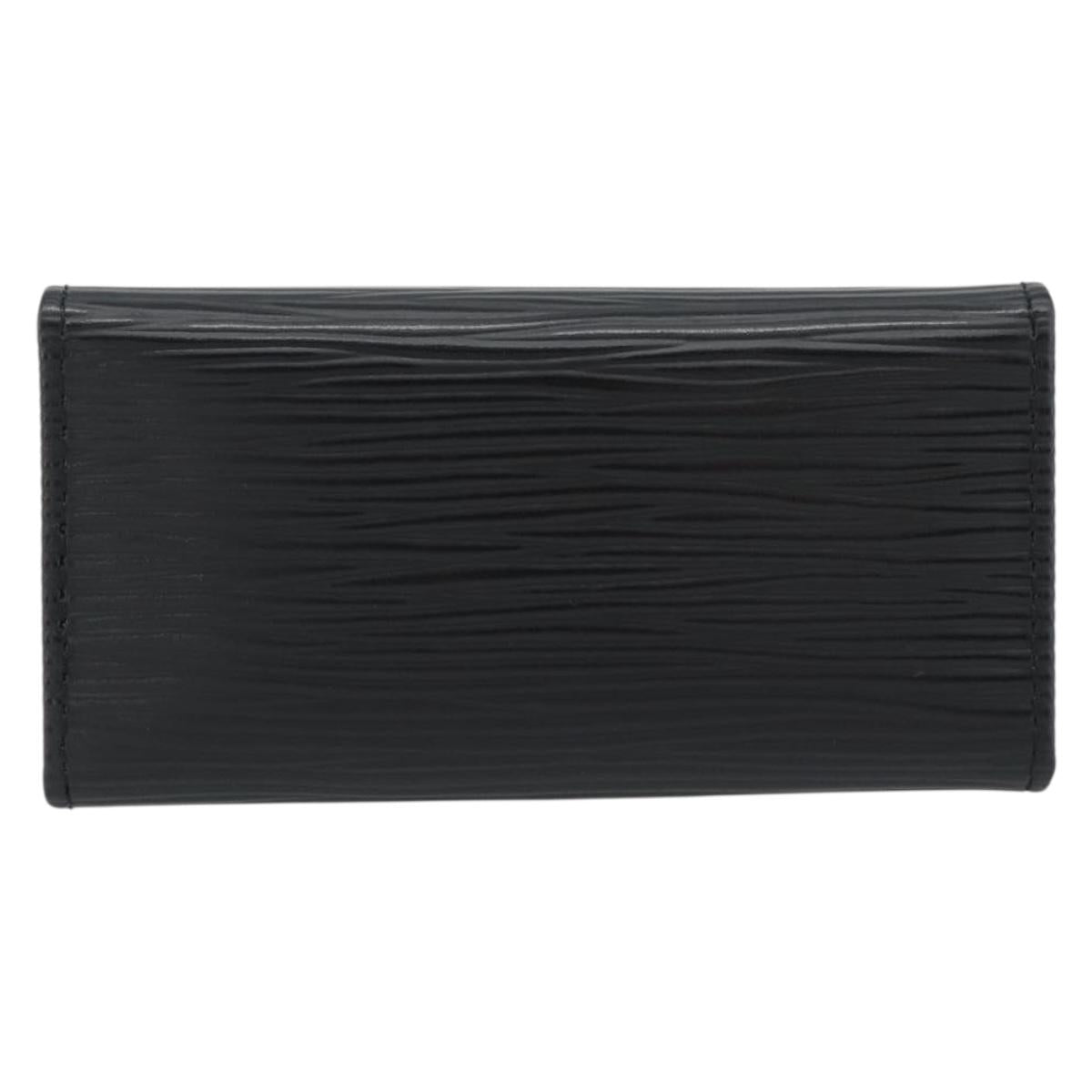 LOUIS VUITTON Epi Multicles 4 Key Case Black M63822 LV Auth am11665V