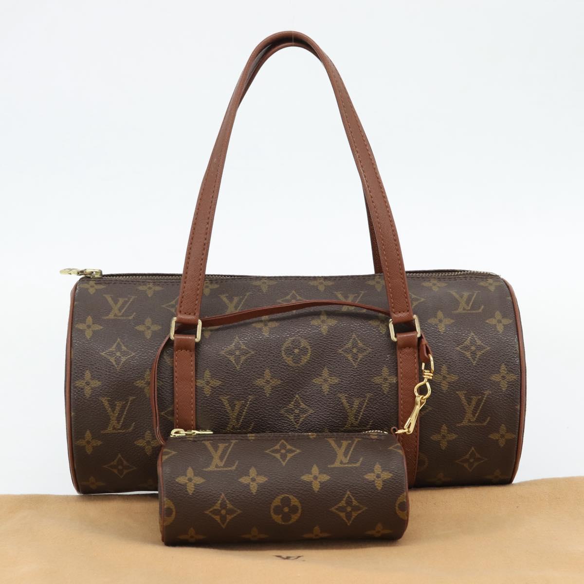 LOUIS VUITTON Monogram Papillon 30 Hand Bag M51385 LV Auth am11668V