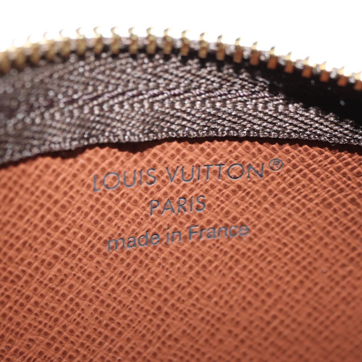 LOUIS VUITTON Monogram Pochette Cles Coin Purse M62650 LV Auth am11671M