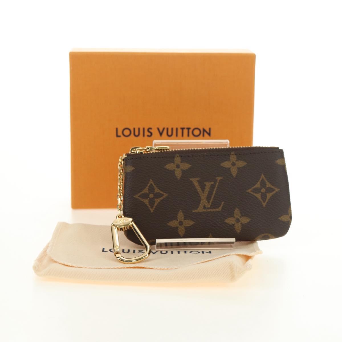 LOUIS VUITTON Monogram Pochette Cles Coin Purse M62650 LV Auth am11671M