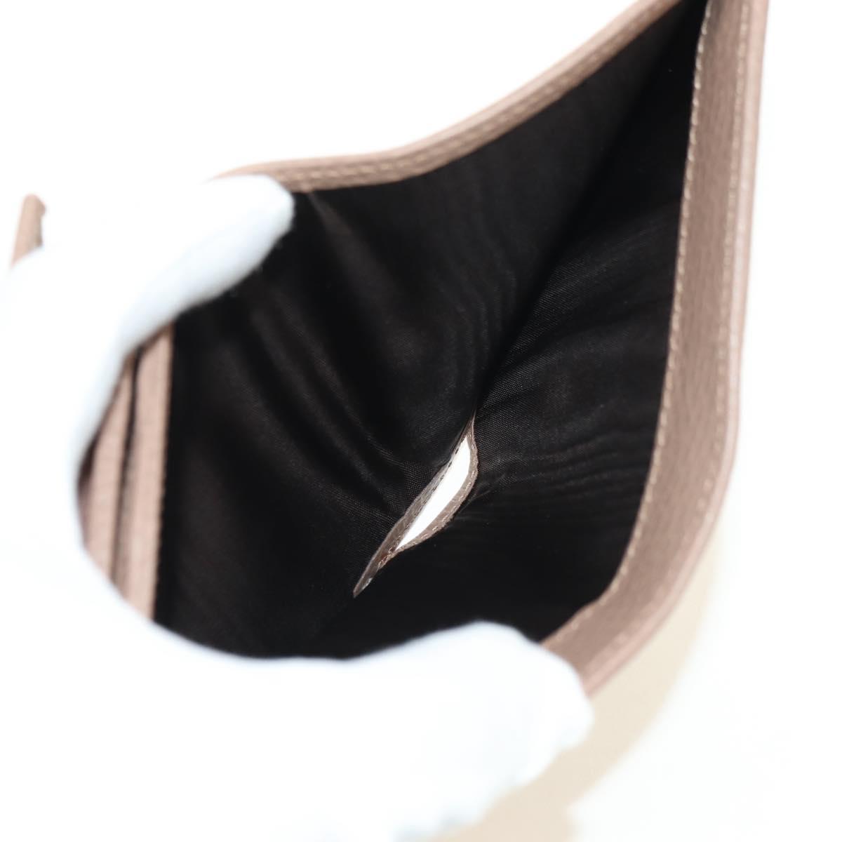 GUCCI Wallet Leather Pink Gold 598587 Auth am11673V