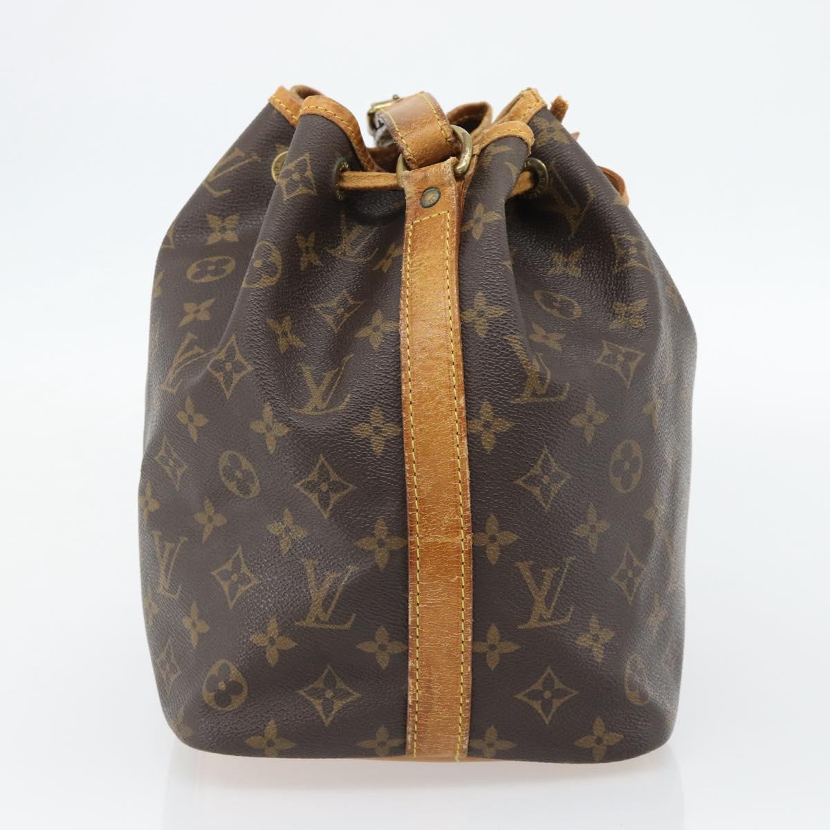 LOUIS VUITTON Monogram Petit Noe Shoulder Bag M42226 LV Auth am11684