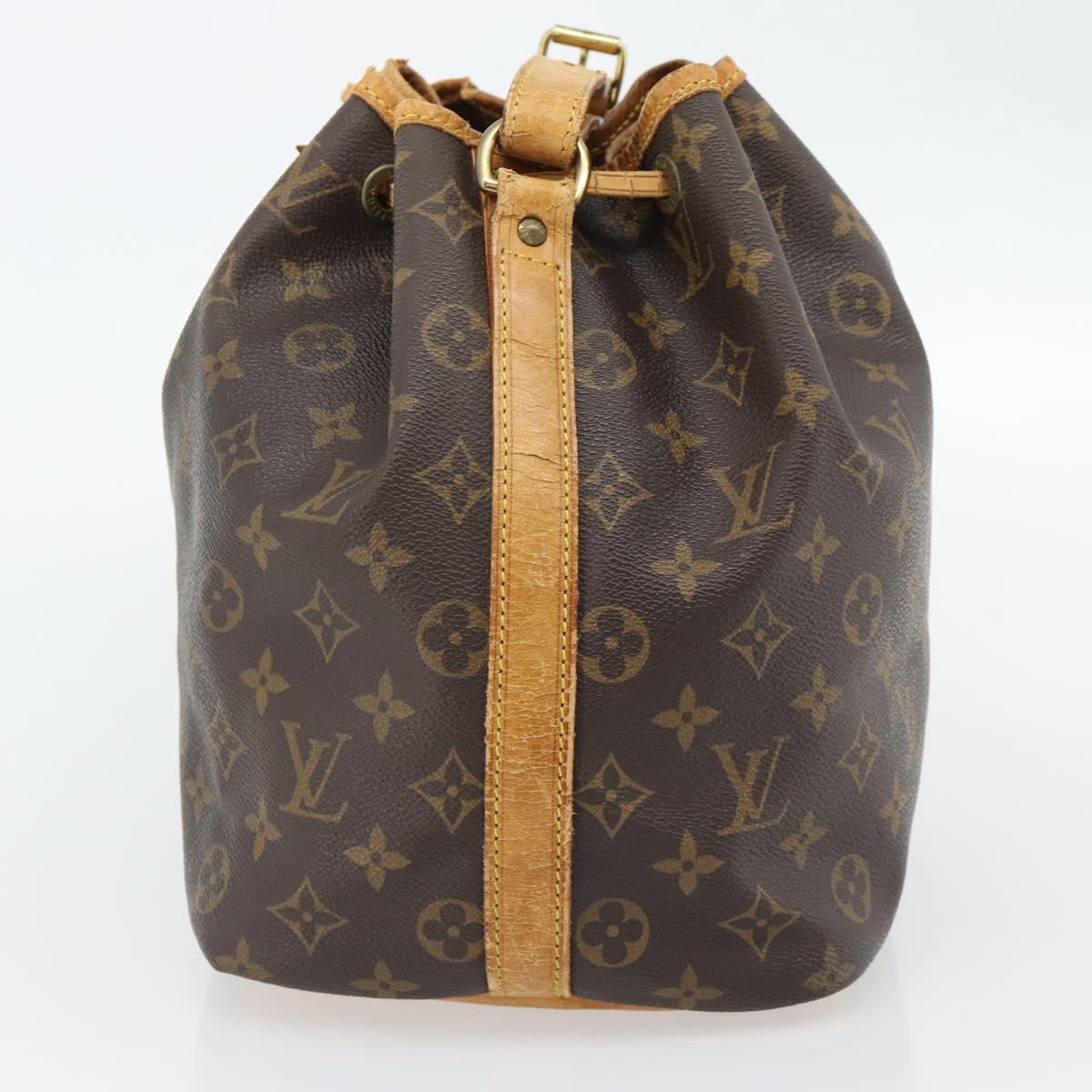 LOUIS VUITTON Monogram Petit Noe Shoulder Bag M42226 LV Auth am11684