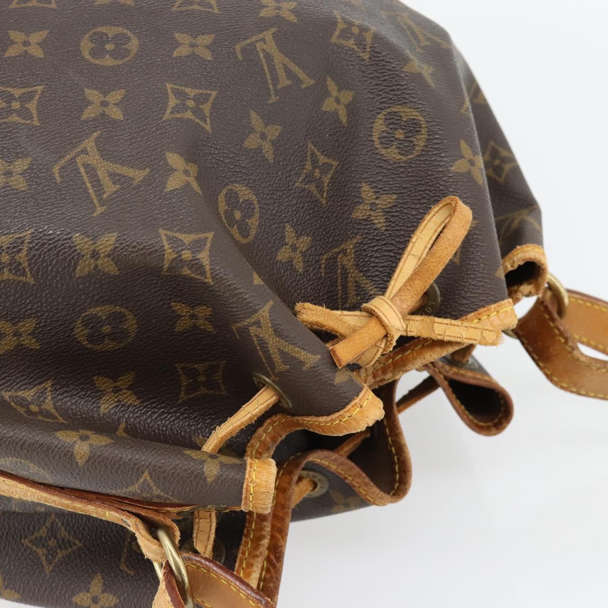 LOUIS VUITTON Monogram Petit Noe Shoulder Bag M42226 LV Auth am11684