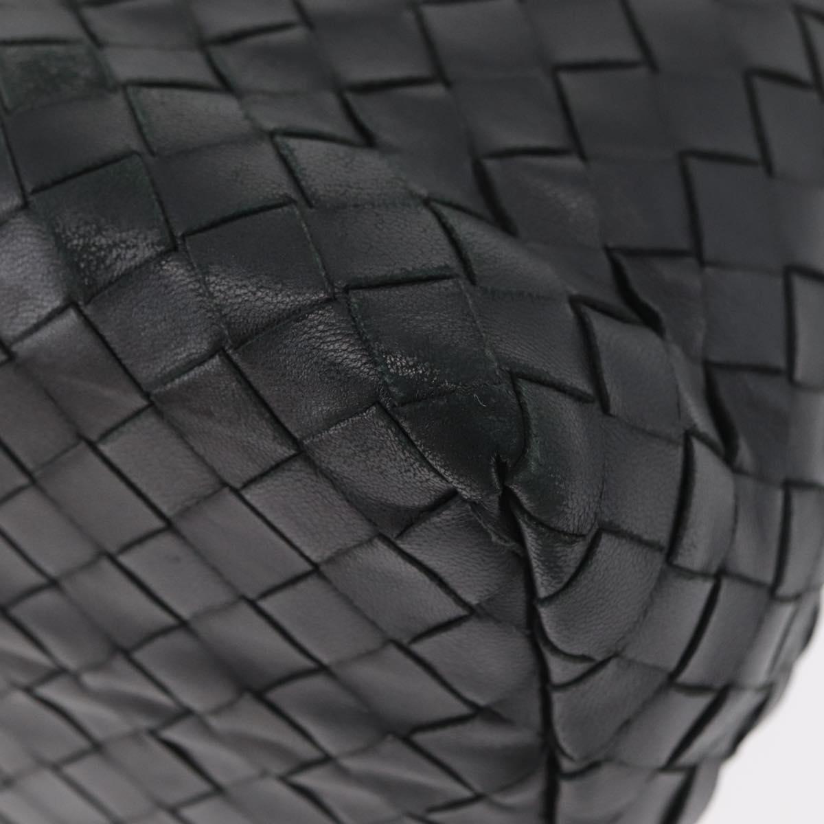 BOTTEGA VENETA INTRECCIATO Tote Bag Leather Black Auth am11702SM