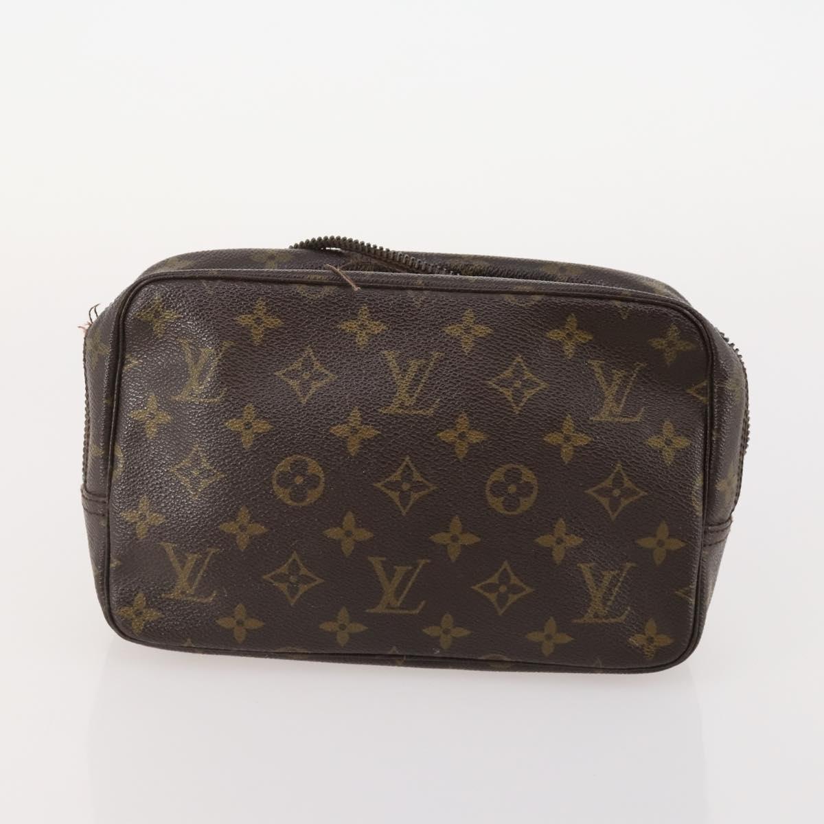 LOUIS VUITTON Monogram Epi Clutch Bag 3 Set Yellow LV Auth am11721