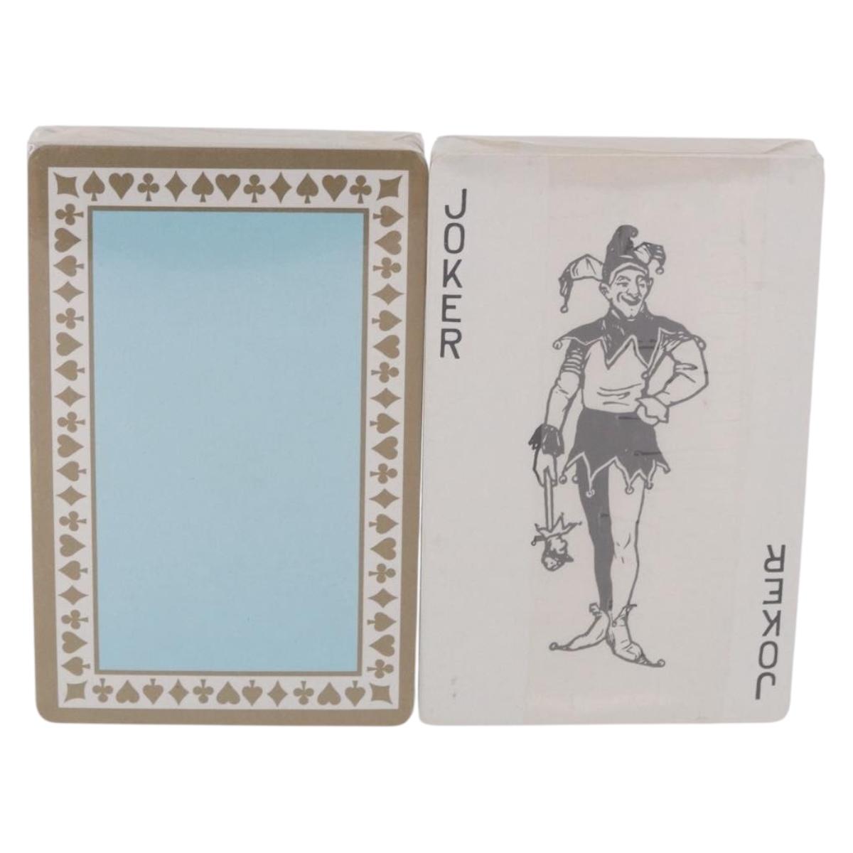 TIFFANY&Co. Playing Cards 2 Set Green Light Blue Auth am11746V