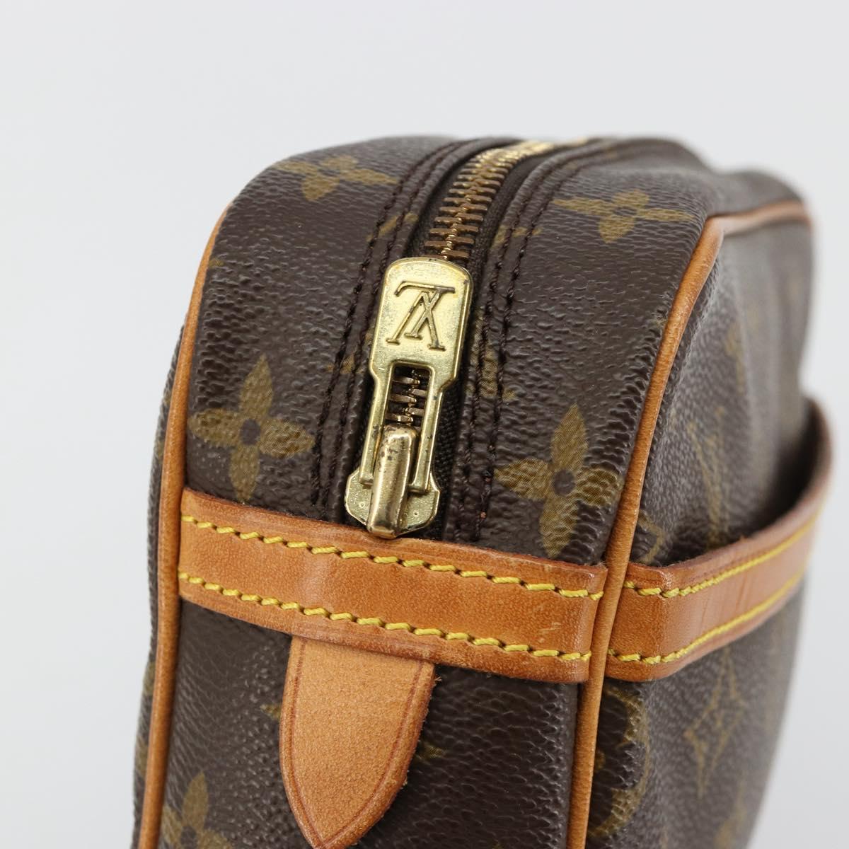 LOUIS VUITTON Monogram Compiegne 23 Clutch Bag M51847 LV Auth am11768A