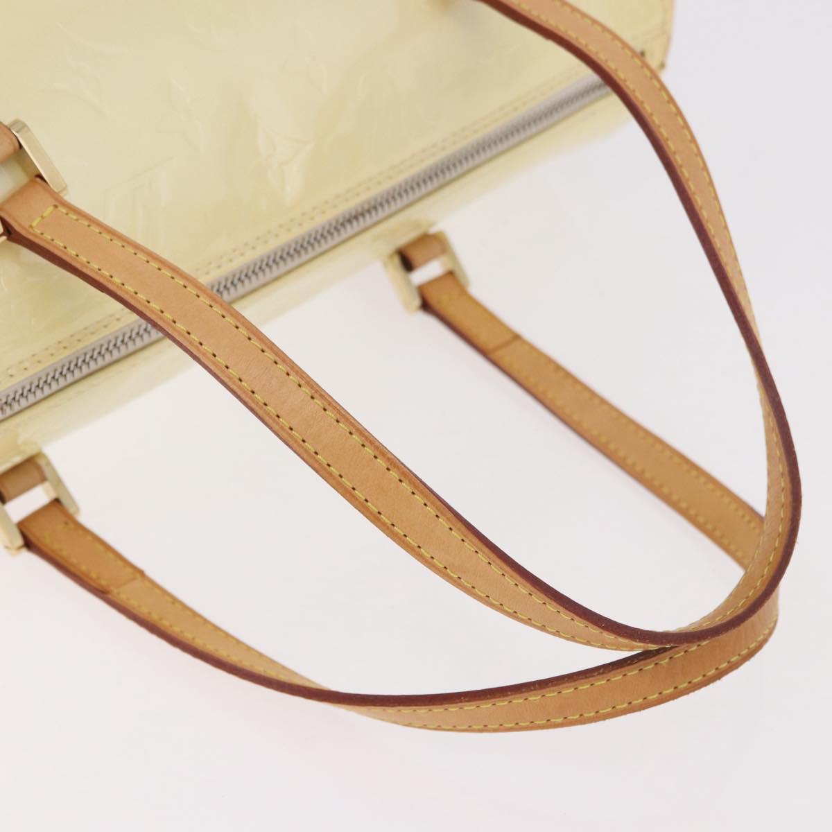 LOUIS VUITTON Monogram Vernis Bedford Hand Bag Perle M91006 LV Auth am11790V