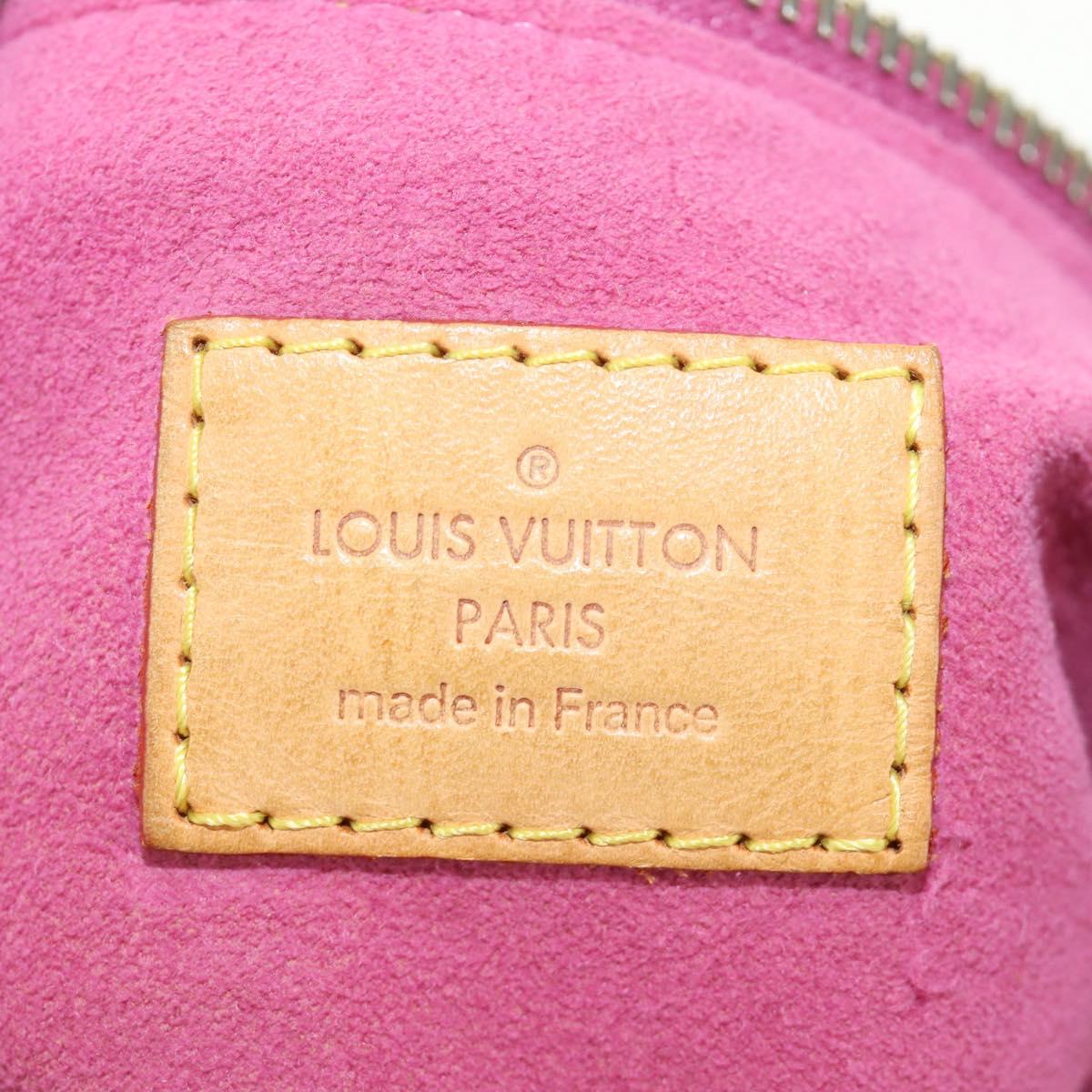LOUIS VUITTON Monogram Denim Buggy GM Shoulder Bag Pink M95210 Auth am11791SAV