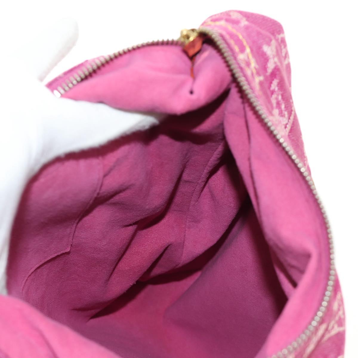 LOUIS VUITTON Monogram Denim Buggy GM Shoulder Bag Pink M95210 Auth am11791SAV