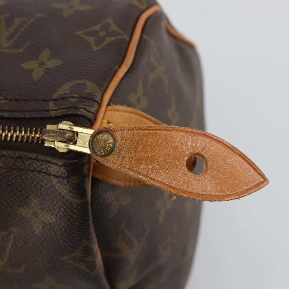 LOUIS VUITTON Monogram Speedy 25 Hand Bag M41528 LV Auth am11822V