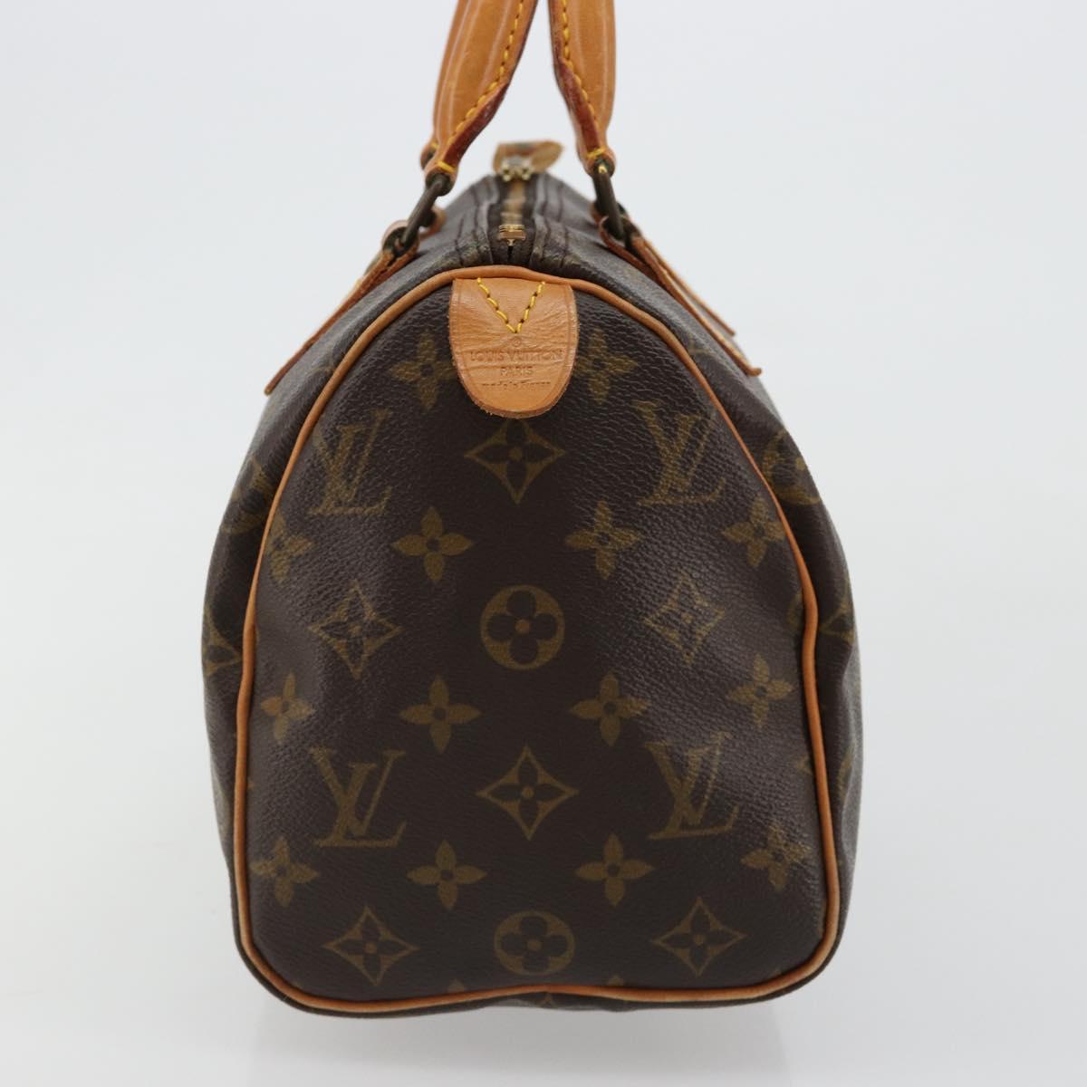 LOUIS VUITTON Monogram Speedy 25 Hand Bag M41528 LV Auth am11822V