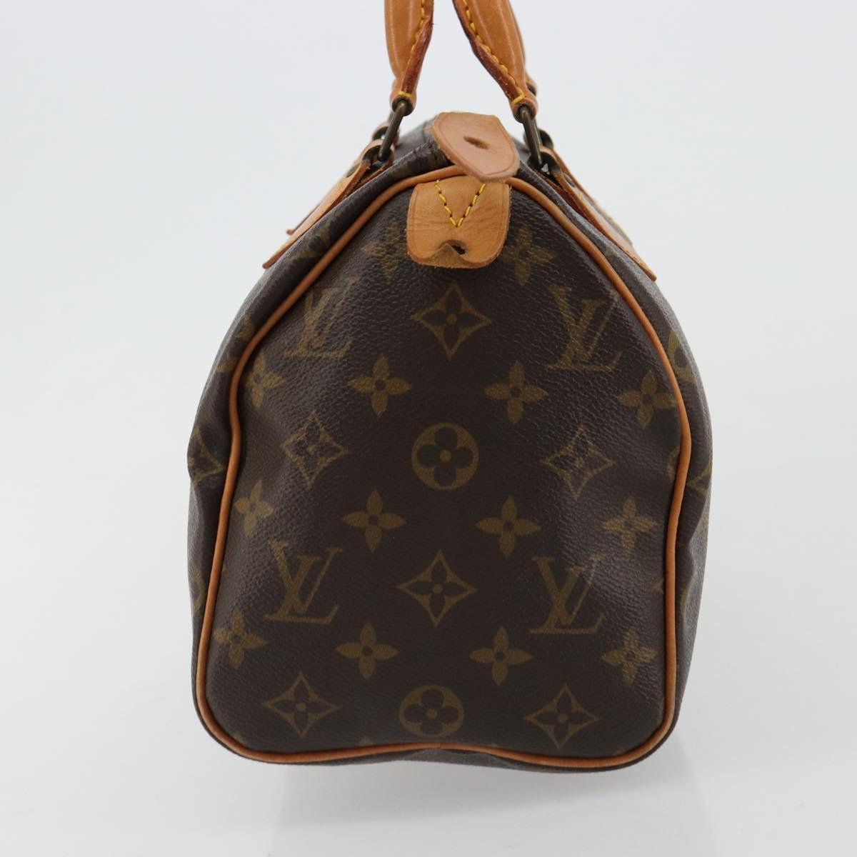 LOUIS VUITTON Monogram Speedy 25 Hand Bag M41528 LV Auth am11822V