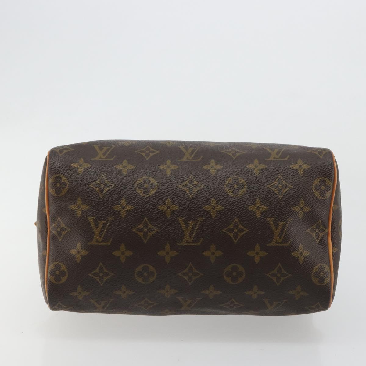 LOUIS VUITTON Monogram Speedy 25 Hand Bag M41528 LV Auth am11822V