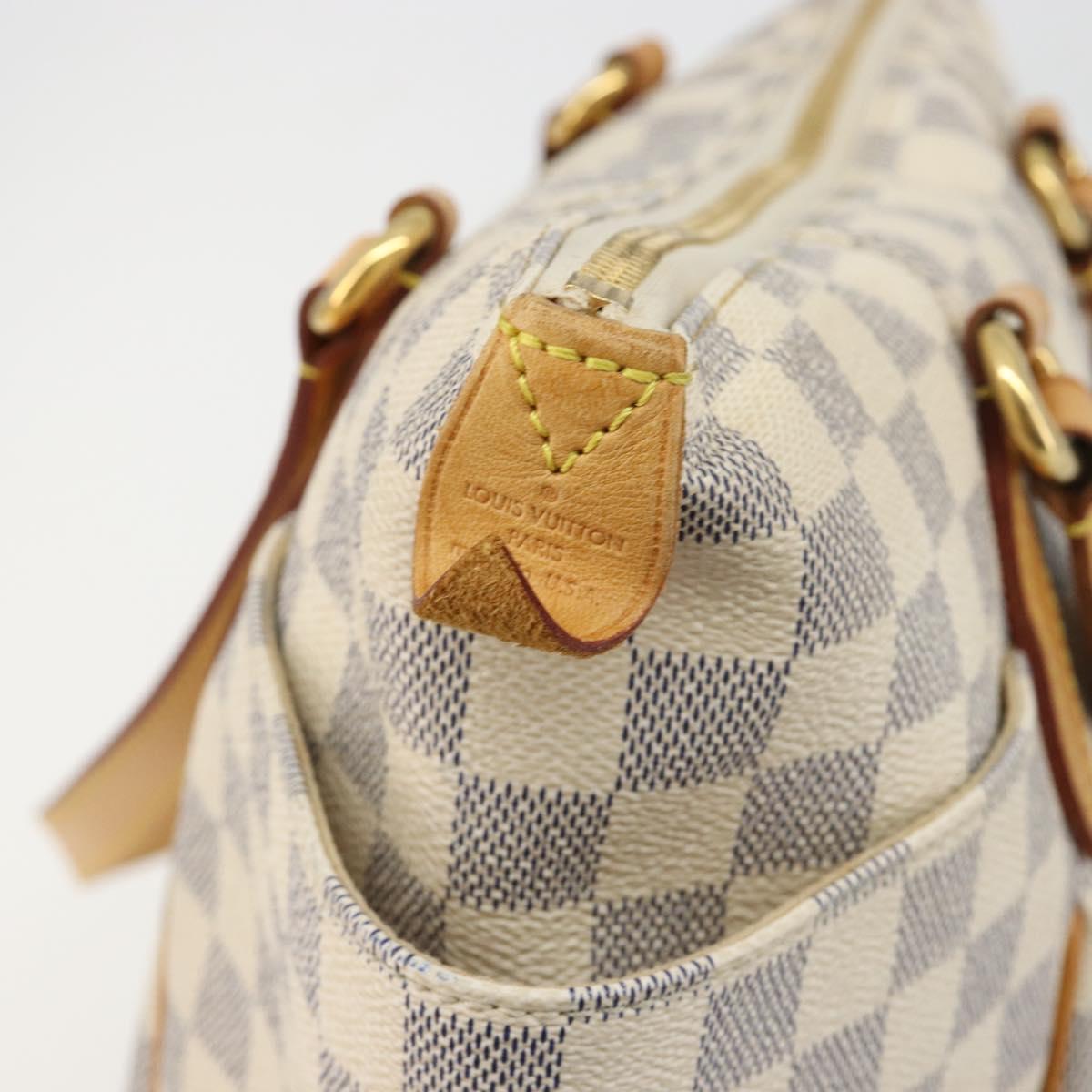 LOUIS VUITTON Damier Azur Totally PM Tote Bag N41280 LV Auth am11823A
