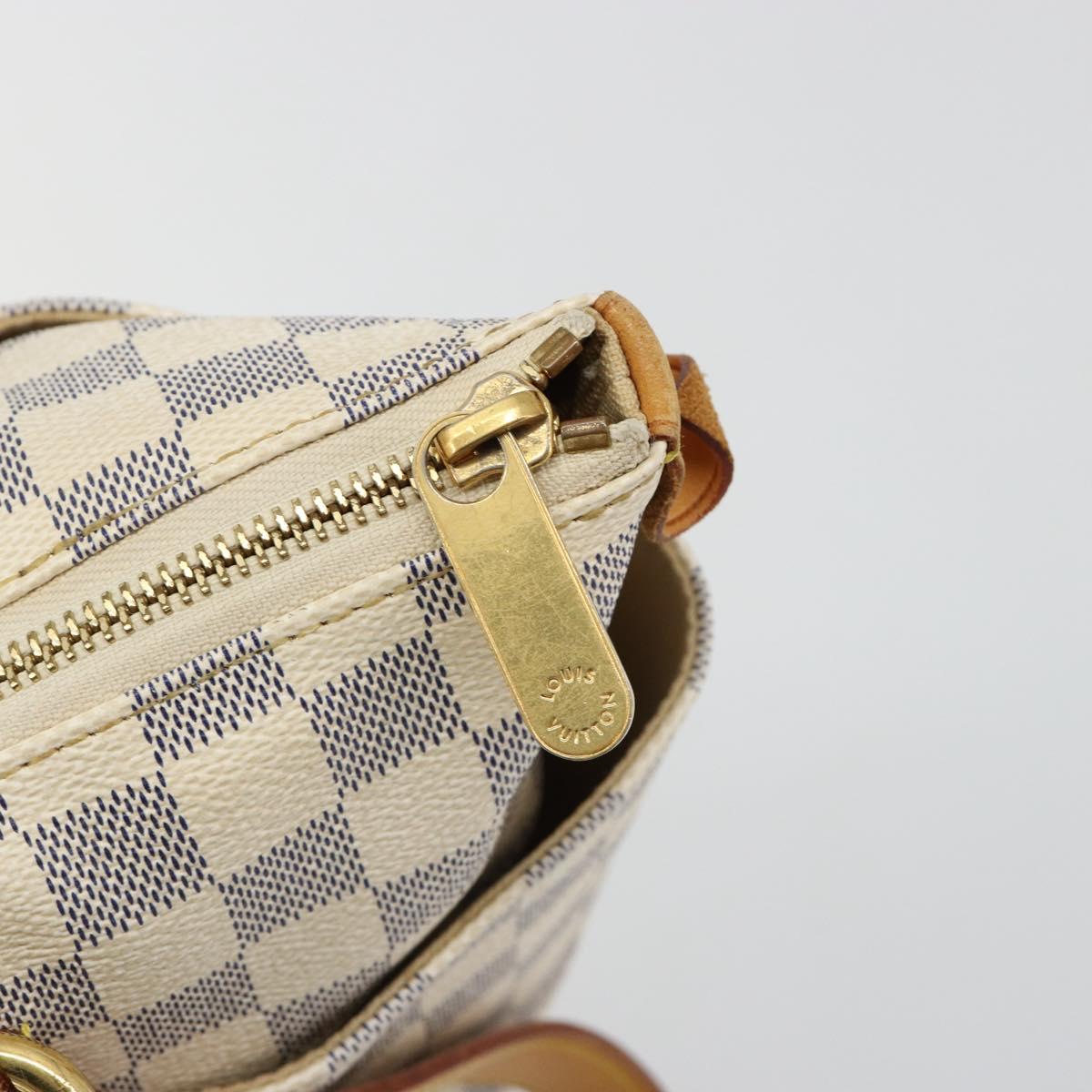 LOUIS VUITTON Damier Azur Totally PM Tote Bag N41280 LV Auth am11823A