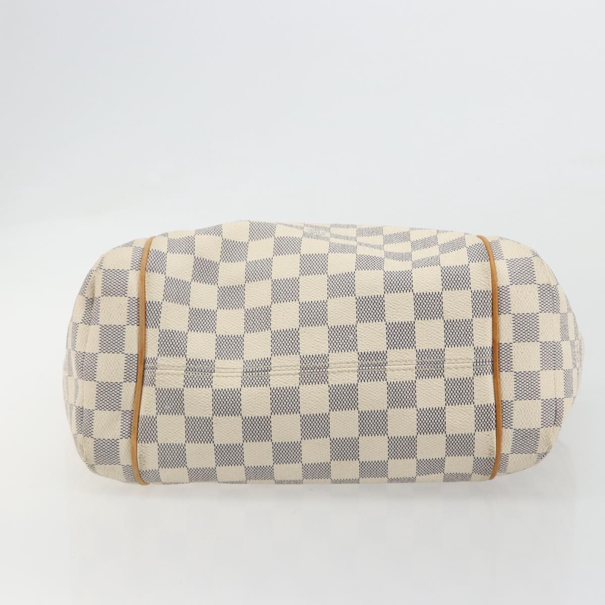 LOUIS VUITTON Damier Azur Totally PM Tote Bag N41280 LV Auth am11823A