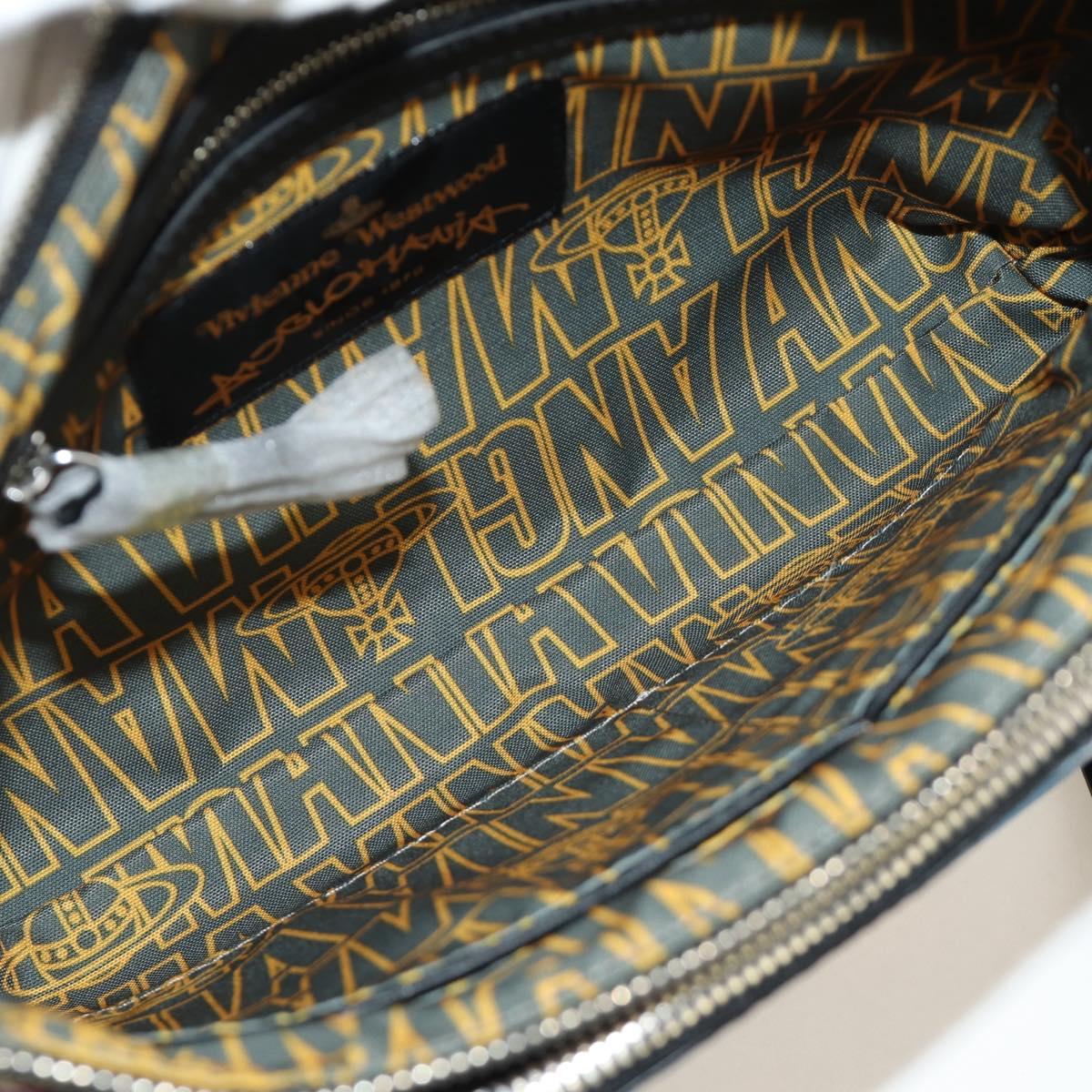 Vivienne Westwood Check Shoulder Bag PVC Multicolor Silver Auth am11842V