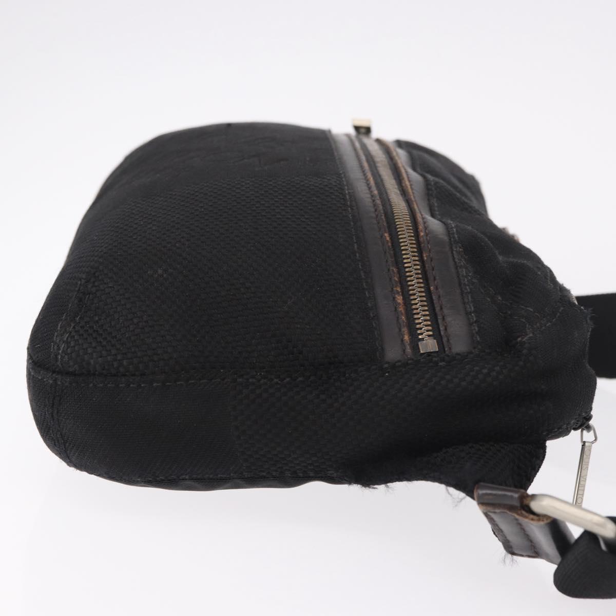 LOUIS VUITTON Damier Geant Arche Body Bag Noir M93021 LV Auth am11848